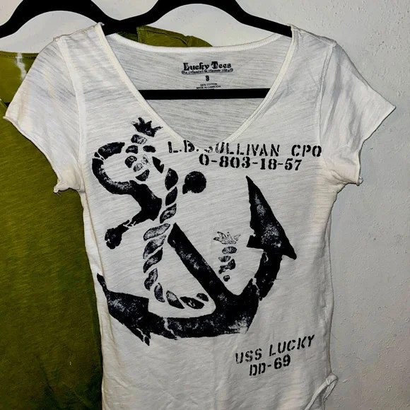 Bundle of Three Lucky Brand Tees - Picture 7 of 8